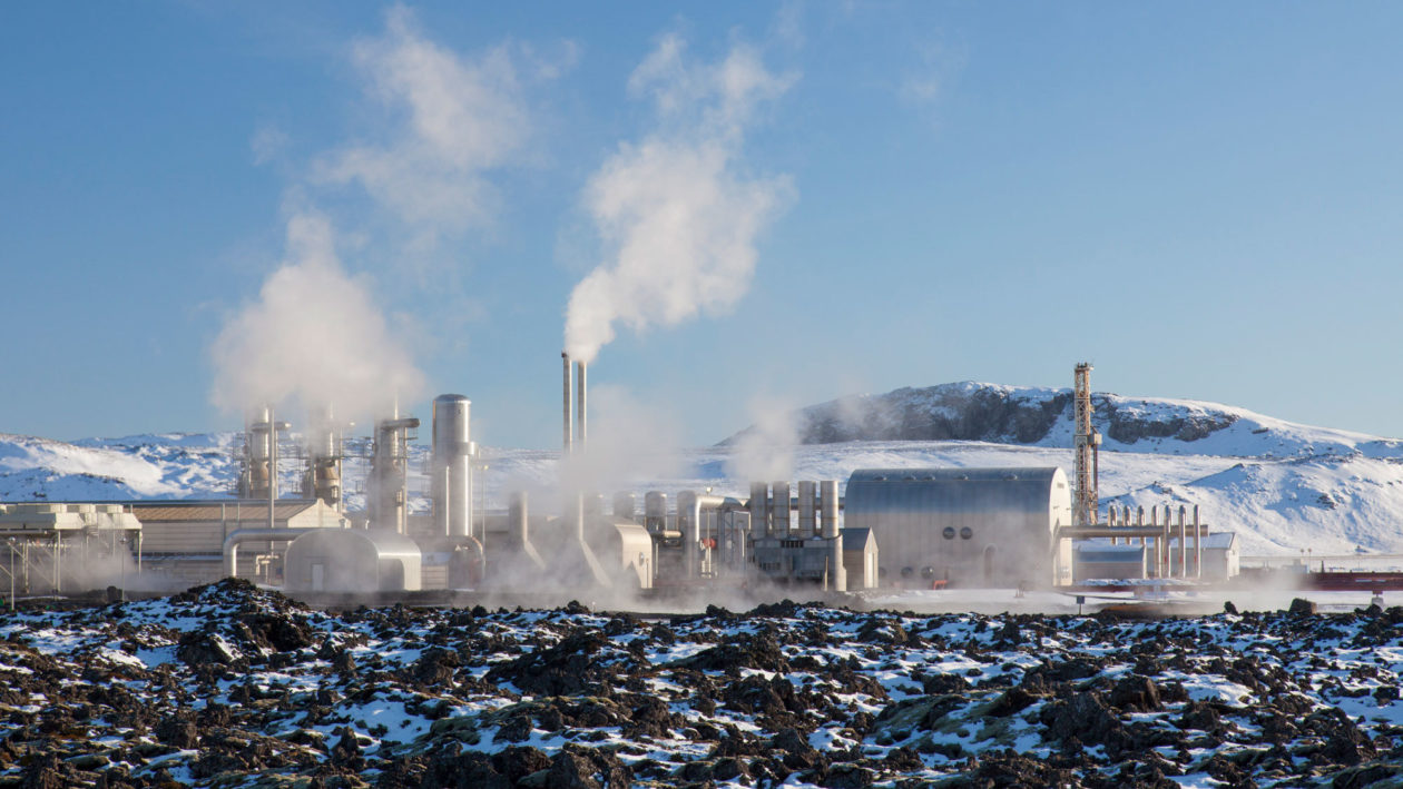 The Svartsengi geothermal power station near Grindavik, Iceland. ARTERRA/UNIVERSAL IMAGES GROUP VIA GETTY IMAGES