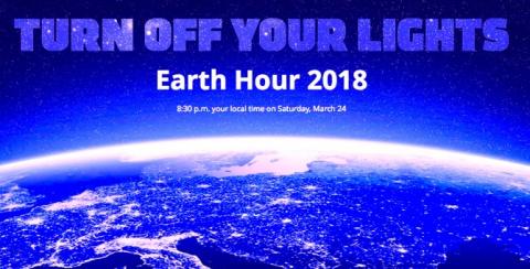 Turn off your lights. Earth Hour 2028. 8:30pm your local time on Saturday, March 24